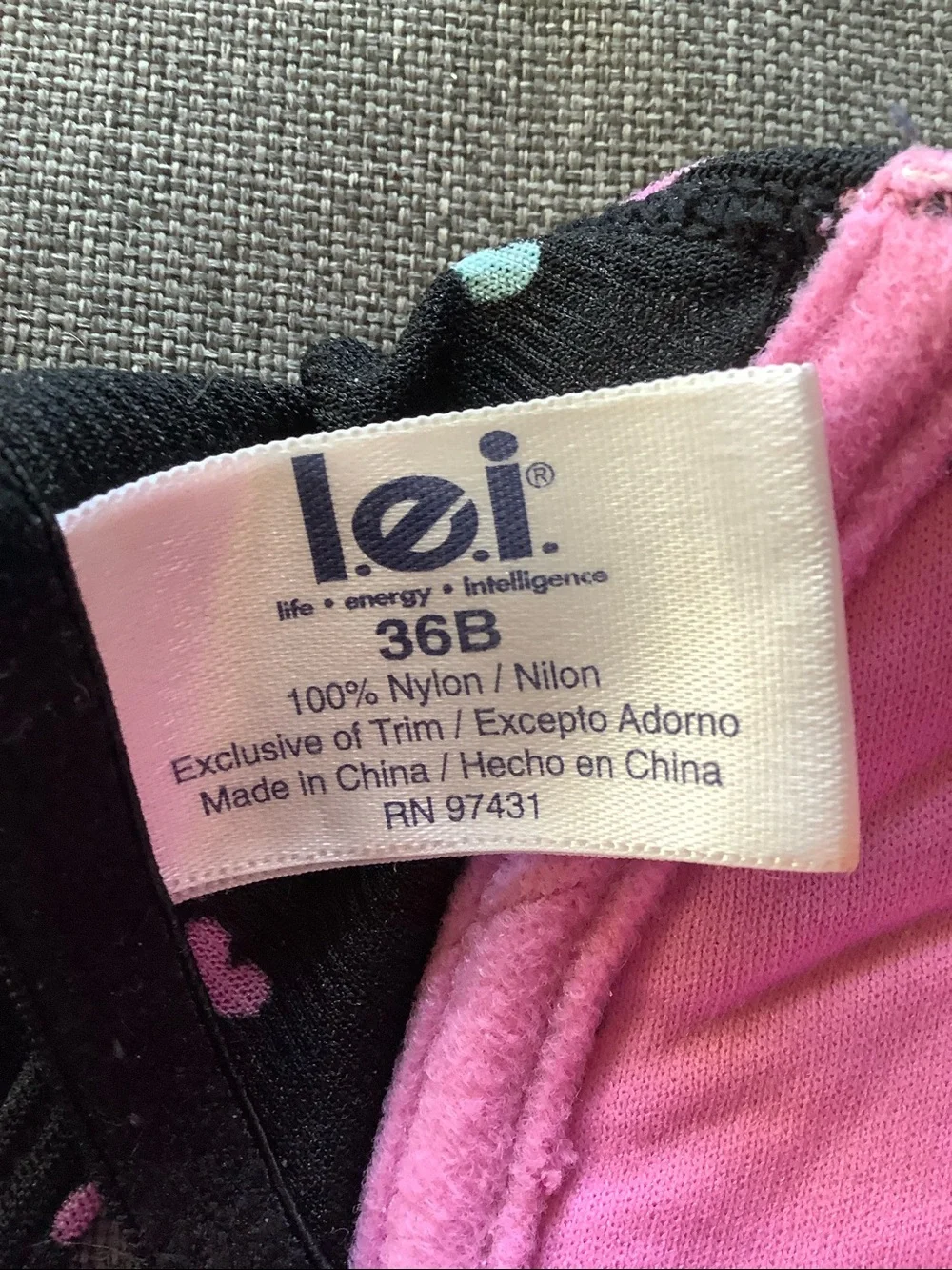 lei supportive underwire